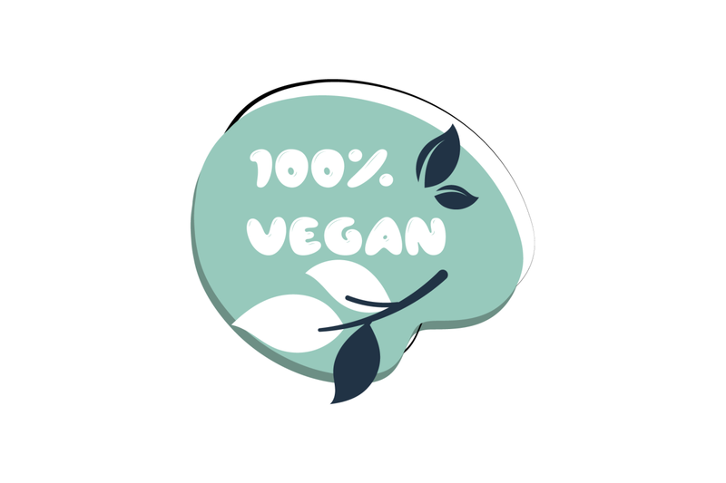 vegetarian-product-stamp-guaranteed-green-abstract-warranty