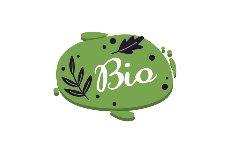 bio-abstract-sticker-with-green-branch-isolated-on-white