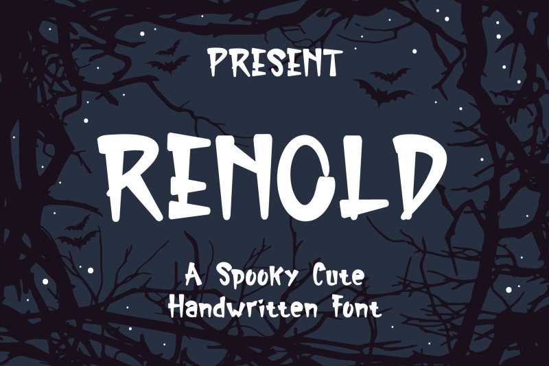 renold-typeface-a-spooky-cute-handwritten-font