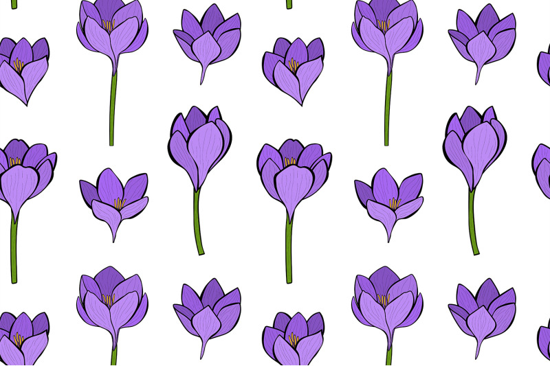 crocuses-pattern-flowers-pattern-crocuses-svg-flowers-svg