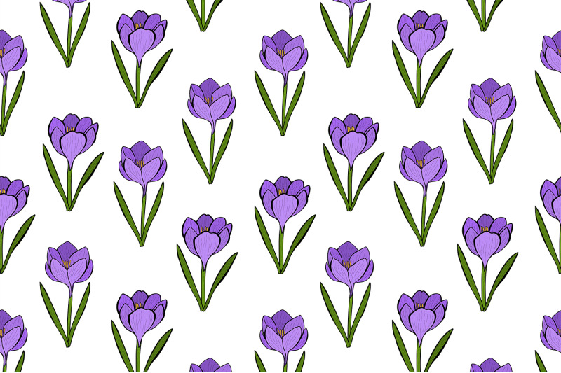 crocuses-pattern-flowers-pattern-crocuses-svg-flowers-svg