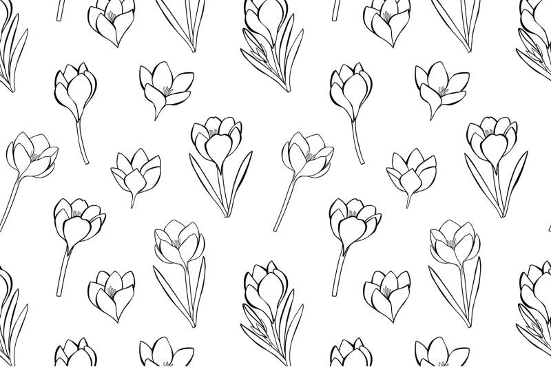 crocuses-pattern-flowers-pattern-crocuses-svg-flowers-svg