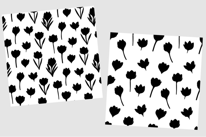 crocuses-silhouettes-pattern-flowers-pattern-crocuses-svg