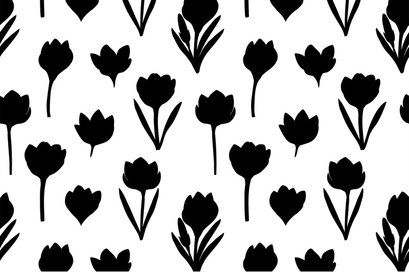 crocuses-silhouettes-pattern-flowers-pattern-crocuses-svg