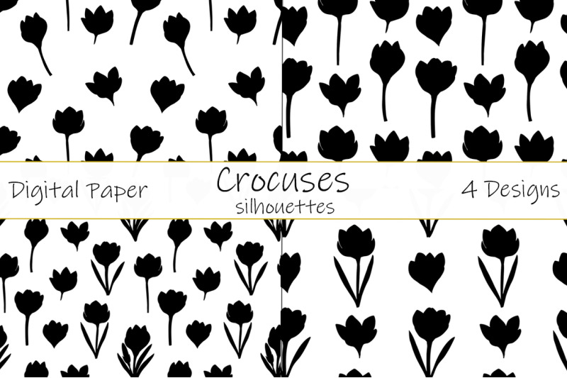 crocuses-silhouettes-pattern-flowers-pattern-crocuses-svg