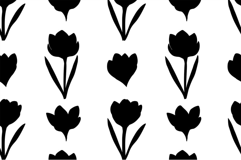 crocuses-silhouettes-pattern-flowers-pattern-crocuses-svg