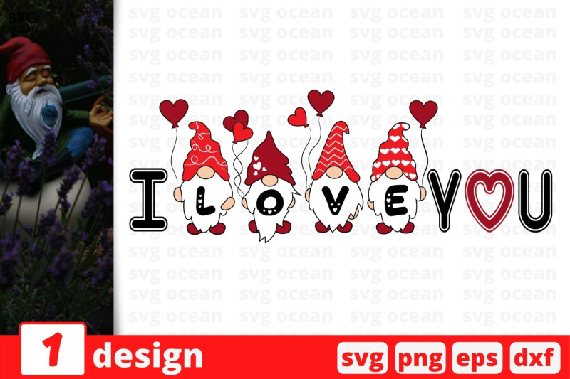 I love you SVG by Designbundles