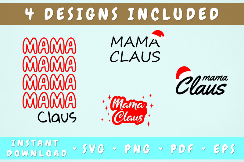 mama-claus-svg-bundle-4-designs