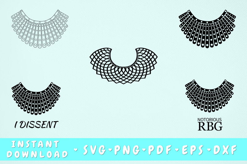 rbg-collar-svg-bundle-5-designs-dissent-collar-svg