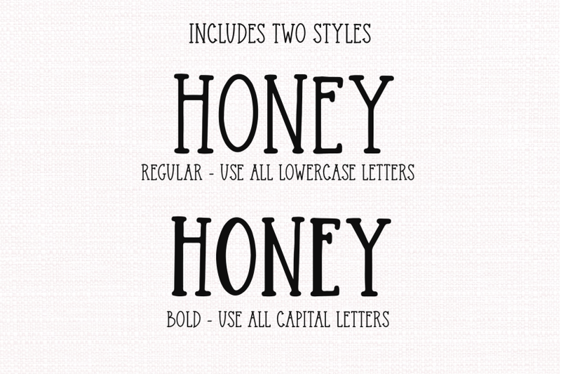 honey-butter-farmhouse-font