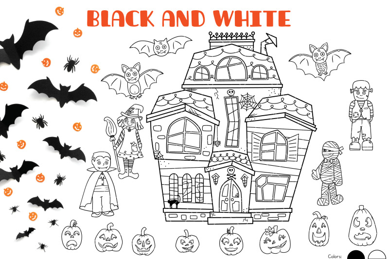 haunted-house-monster-character-halloween-pumpkin