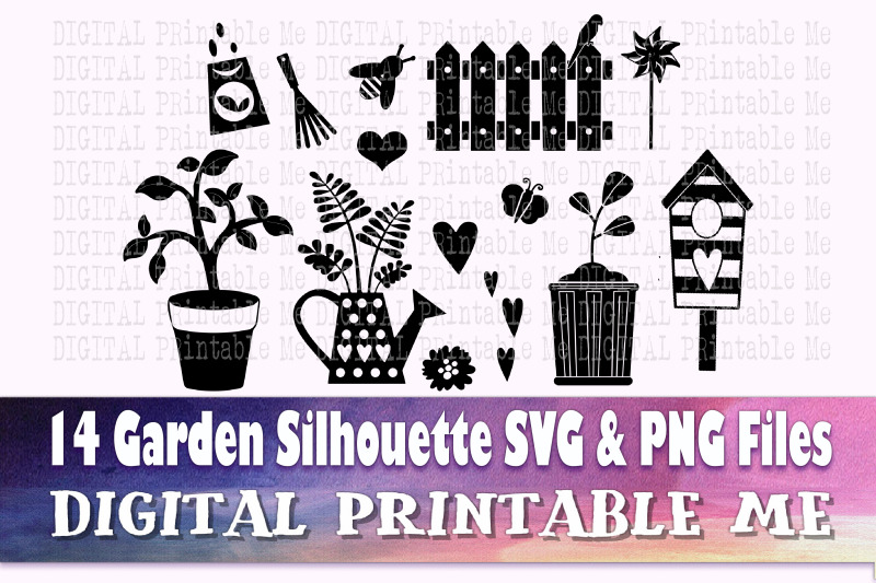 cute-garden-svg-silhouette-bundle-14-images-gardening-flower-pot