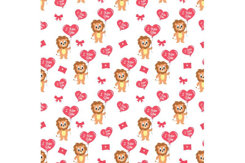 cute-lion-pattern