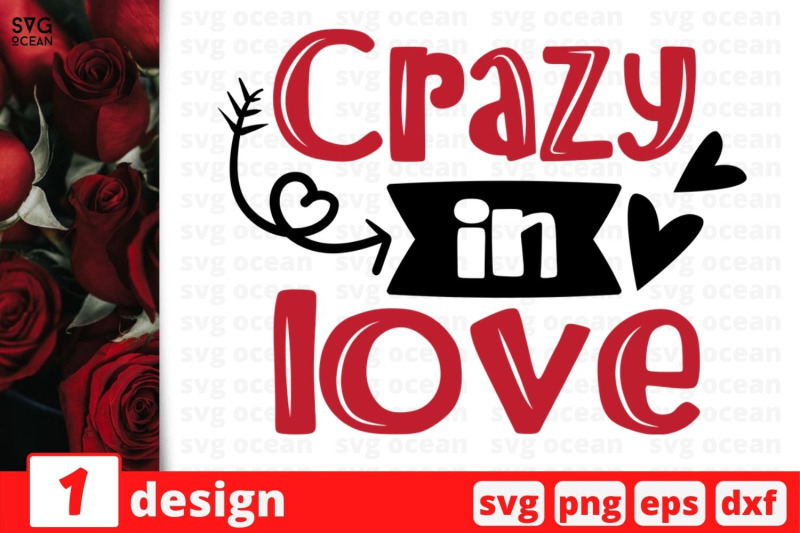 Crazy in love By SvgOcean | TheHungryJPEG.com