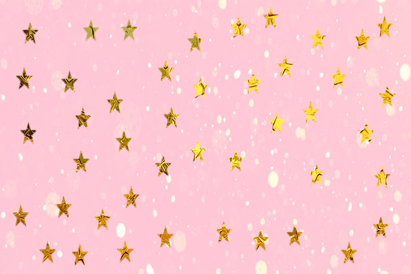 star-golden-sparkles-background