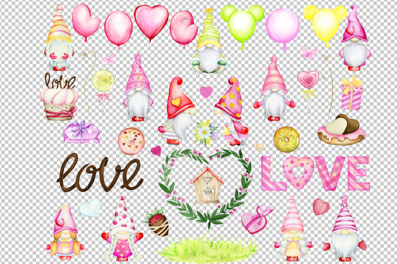 watercolor-valentine-gnomes-clipart-graphics-nordic-gnomes-gnome-cou