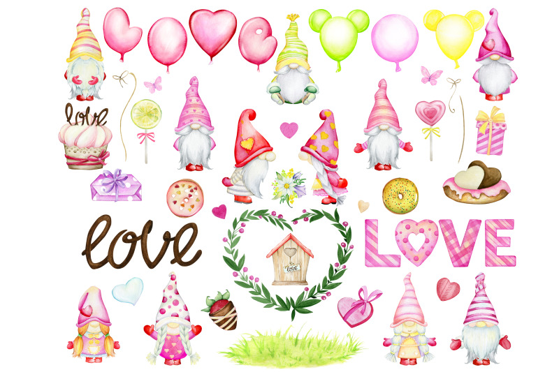 watercolor-valentine-gnomes-clipart-graphics-nordic-gnomes-gnome-cou