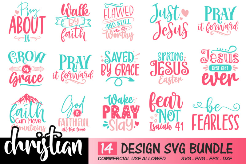 Download Christian SVG Bundle By svgbundle | TheHungryJPEG.com