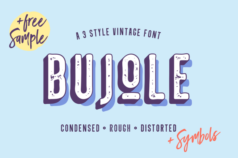bujole-a-3-style-vintage-font