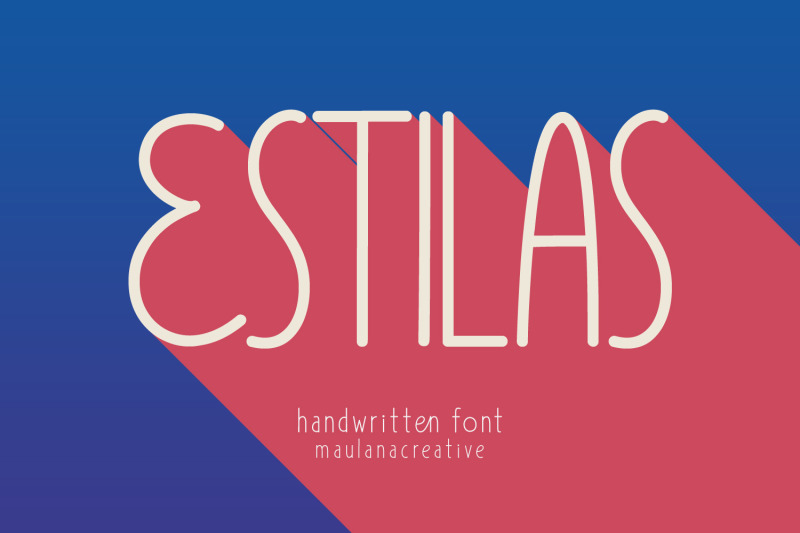 estilas-handwritten-font