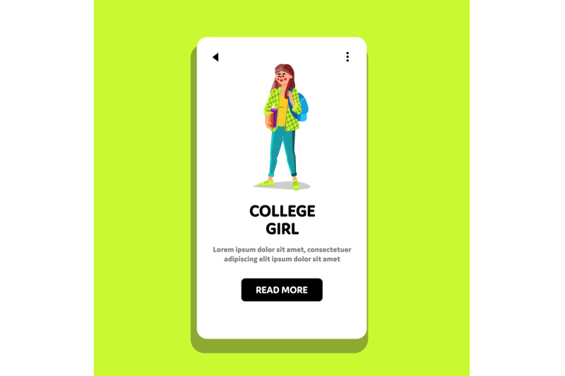 college-girl-holding-books-and-backpack-vector