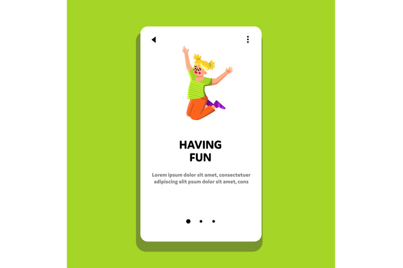 girl-kid-having-fun-time-jump-and-play-vector