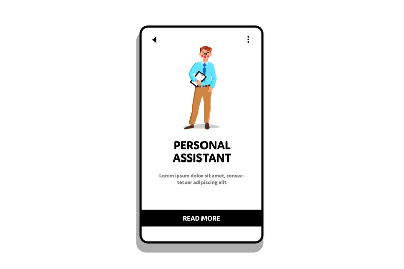 personal-assistant-businessman-secretary-vector