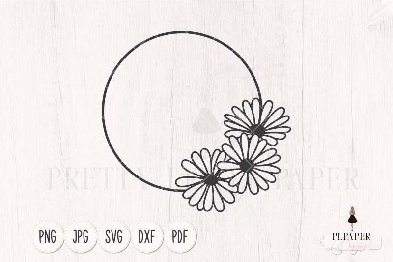 daisy-svg-daisy-frame-svg-flower-svg