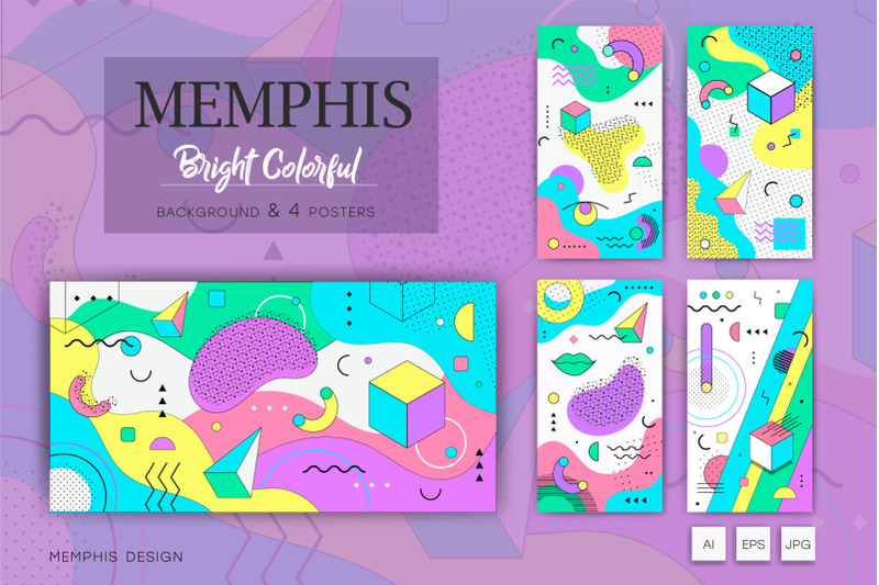 memphis-background-bright-colorful