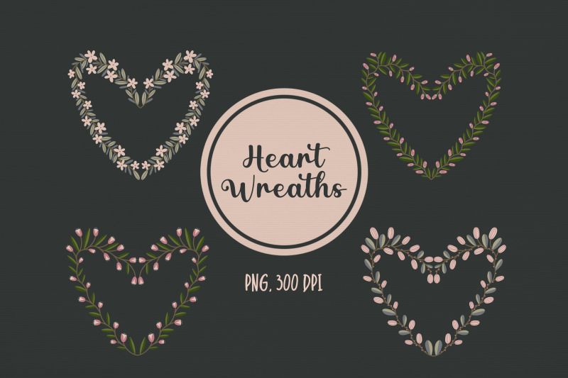 heart-wreaths-valentines-day-clipart