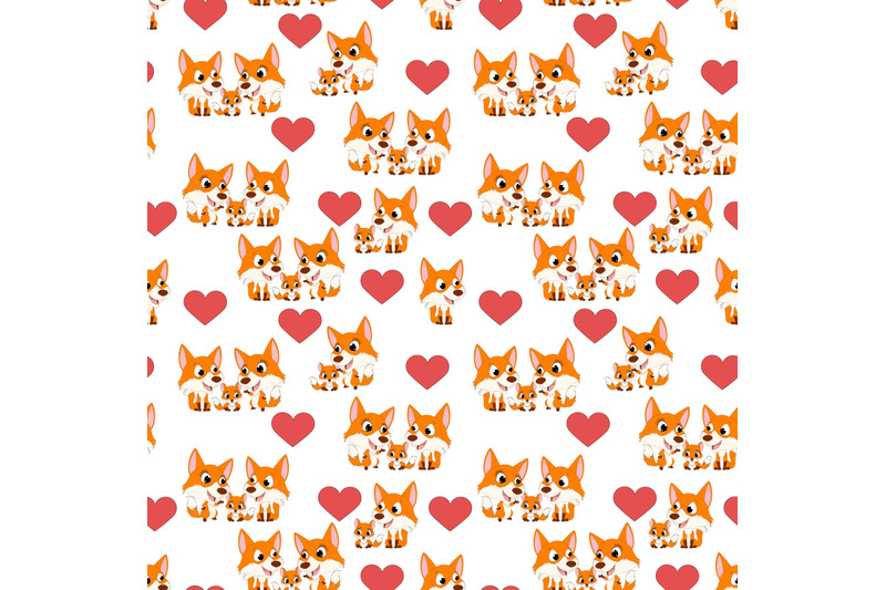 cute-fox-pattern