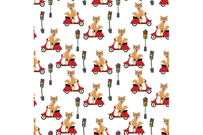 cute-jackal-pattern