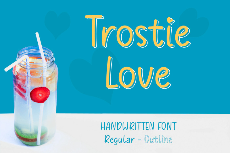 trostie-love-handwritten-font