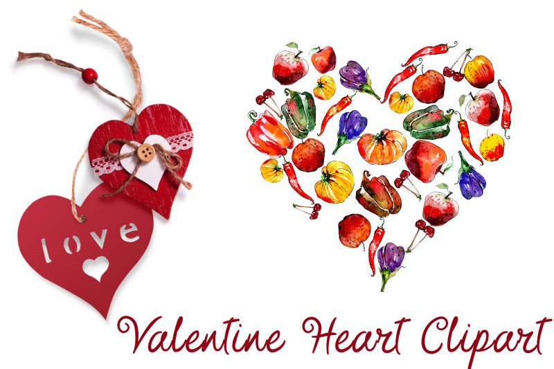 valentine-vegetables-heart-love-clipart