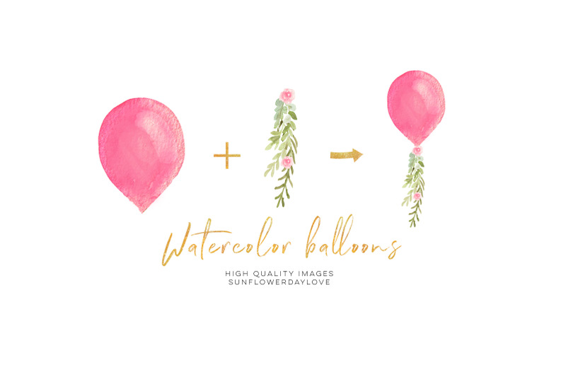 heart-balloon-watercolor-clipart-balloon-valetine-party