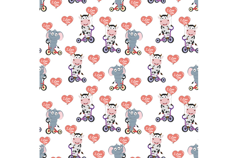 cute-cow-and-elephant-pattern