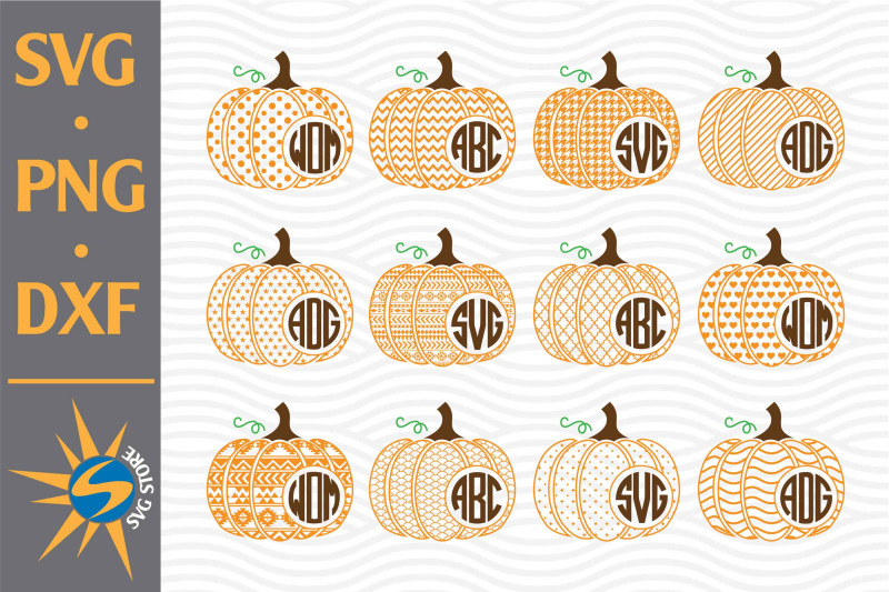 pumpkin-pattern-monogram-svg-png-dxf-digital-files-include