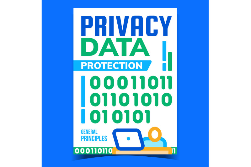 privacy-data-protection-promotion-banner-vector