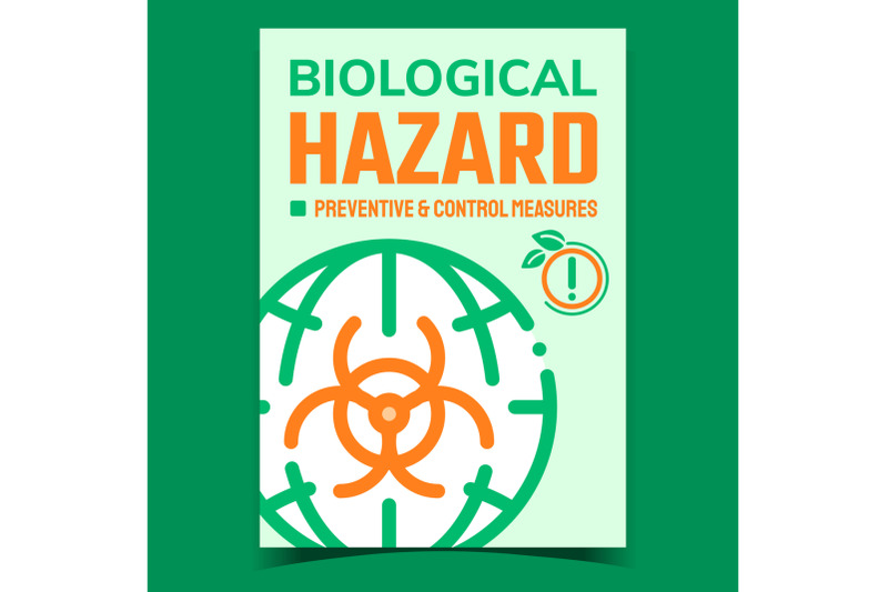 biological-hazard-creative-promotion-banner-vector