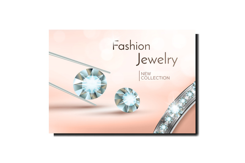 fashion-jewelry-creative-promotional-banner-vector