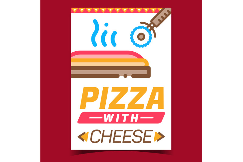 pizza-with-cheese-creative-promotion-banner-vector