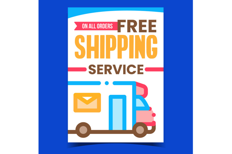 shipping-free-service-promotion-banner-vector