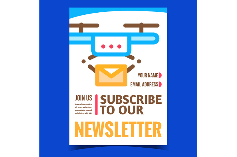 subscribe-to-newsletter-promotion-banner-vector