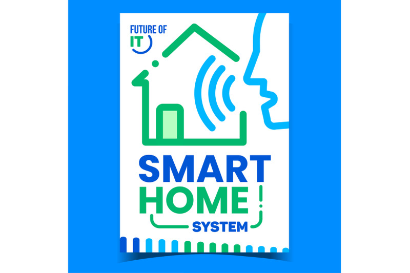 smart-home-system-creative-promo-banner-vector