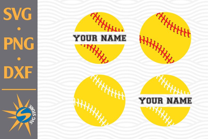 split-softball-svg-png-dxf-digital-files-include