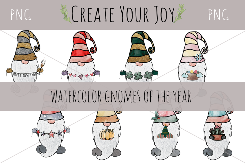 watercolor-gnomes-of-the-year-bundle-png