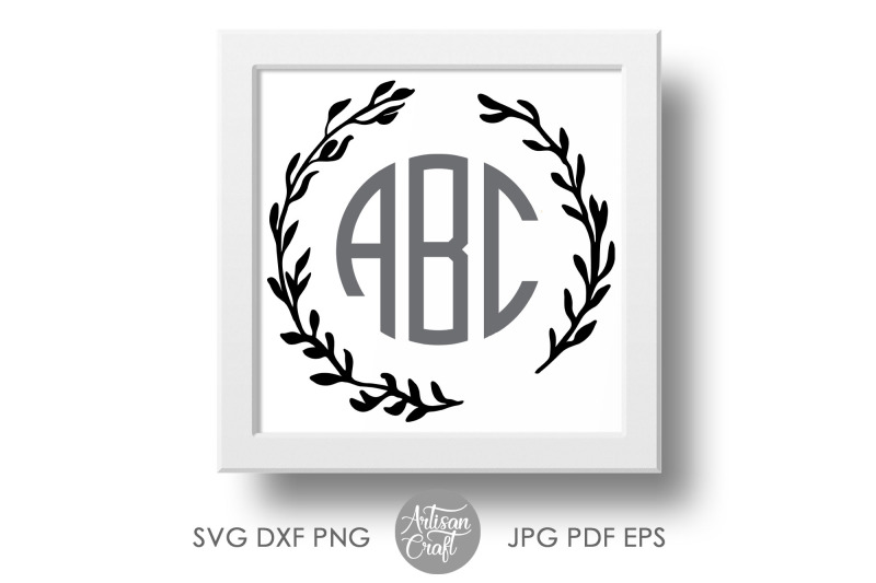 wreath-svg-laurel-wreath-monogram-wreath-circle-wreath