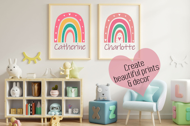 boho-rainbow-clipart-bright-amp-colorful-cute-kids-clipart