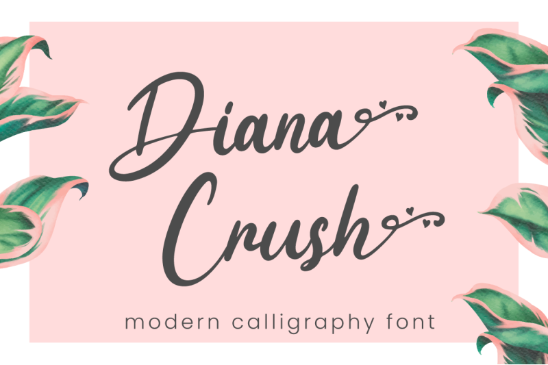 diana-crush-wedding-font