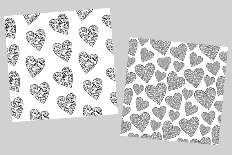 hearts-black-and-white-pattern-valentine-039-s-day-pattern